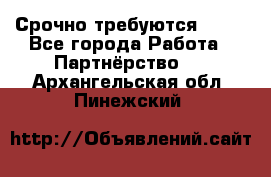 Срочно требуются !!!! - Все города Работа » Партнёрство   . Архангельская обл.,Пинежский 